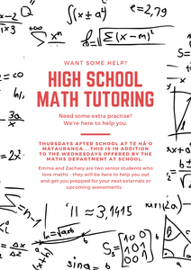 Highschool Maths Tutoring