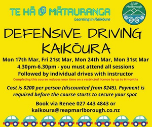 Defensive Driving in Kaikōura! Defensive Driving in Kaikōura!